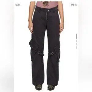 NWOT Acne Studios Grey Cargo Pants Size S US4